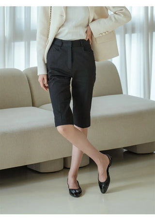 Clippin Cap-toe Combination Flats 2cm Slingback