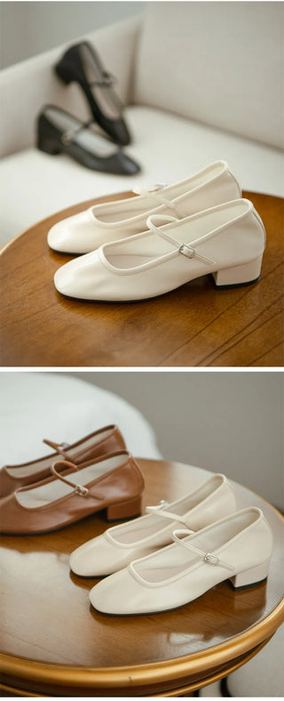 Softener Mary Jane Basic Pumps 4cm