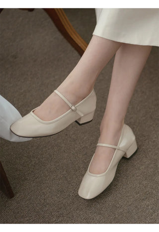 Softener Mary Jane Basic Pumps 4cm