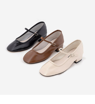 Softener Mary Jane Basic Pumps 4cm
