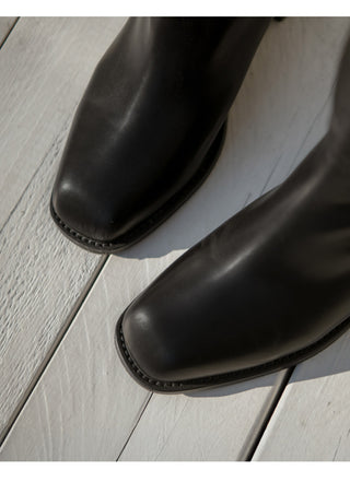 BEST  Boot Width++SIZE Le Ar Square Basic Long Boots 5cm