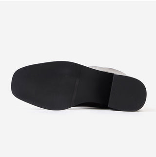 BEST  Boot Width++SIZE Le Ar Square Basic Long Boots 5cm