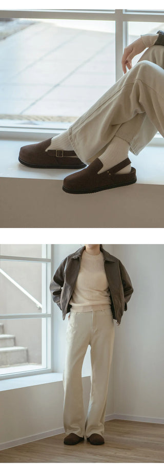 Covent Suede Flats 4cm Slingback