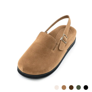 Covent Suede Flats 4cm Slingback