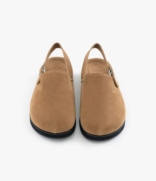 Covent Suede Flats 4cm Slingback