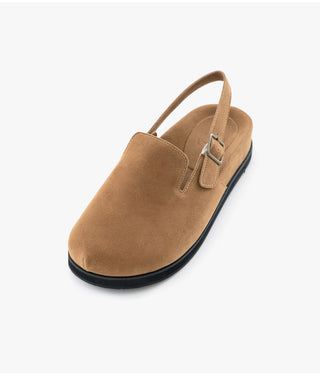 Covent Suede Flats 4cm Slingback