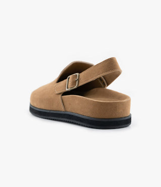 Covent Suede Flats 4cm Slingback