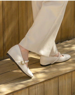 Martinpool Mary Jane Wedge Shoes 1cm