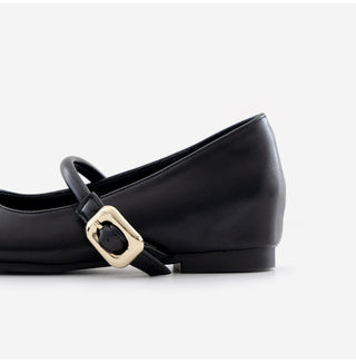 Martinpool Mary Jane Wedge Shoes 1cm