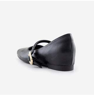 Martinpool Mary Jane Wedge Shoes 1cm