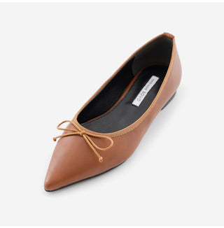 Pisa stiletto ribbon flat shoes 2cm