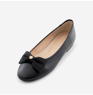 Lentic Ribbon Basic Flat Shoes 1cm