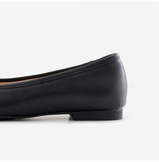 Lentic Ribbon Basic Flat Shoes 1cm