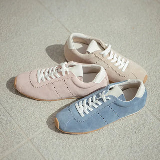 Elan cowhide sneakers 1cm