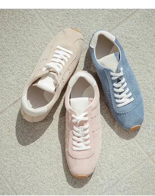 Elan cowhide sneakers 1cm
