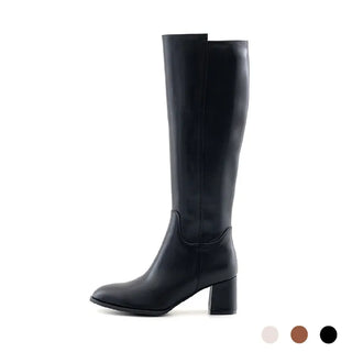 Fowled Modern Cowhide Long Boots 6cm