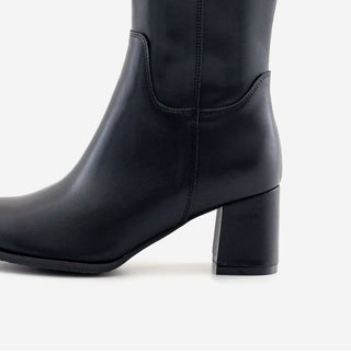 Fowled Modern Cowhide Long Boots 6cm