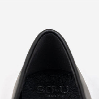 Minor Type Gold Button Loafers 2cm