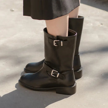 Benji Rider Mid-calf Boots 3cm