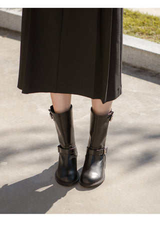 Benji Rider Mid-calf Boots 3cm