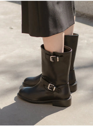 Benji Rider Mid-calf Boots 3cm
