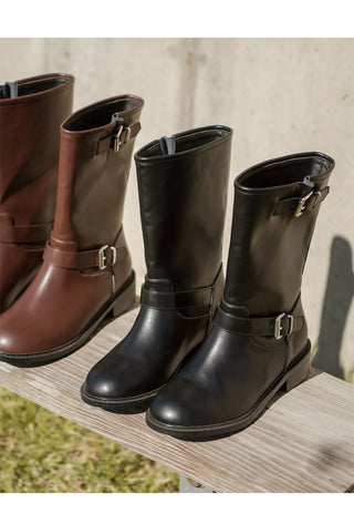 Benji Rider Mid-calf Boots 3cm