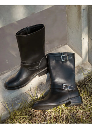 Benji Rider Mid-calf Boots 3cm
