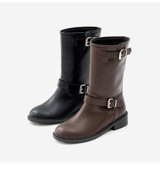 Benji Rider Mid-calf Boots 3cm