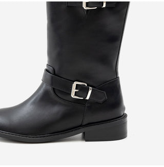 Benji Rider Mid-calf Boots 3cm