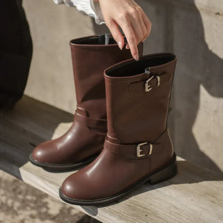 Benji Rider Mid-calf Boots 3cm