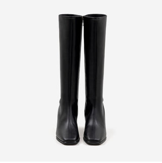 BEST Comfortable Boots  Antree Square Basic Daily Long Boots 5cm