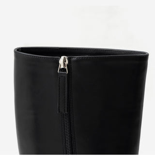 Caint Square Flats Long Boots 3cm