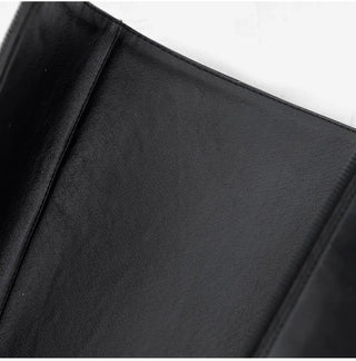 Caint Square Flats Long Boots 3cm