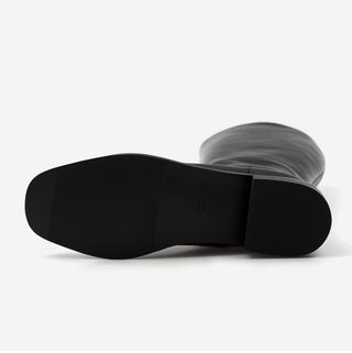 Caint Square Flats Long Boots 3cm