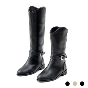 Becky Type Mid & Long Rider Boots 3cm