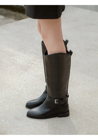 Becky Type Mid & Long Rider Boots 3cm