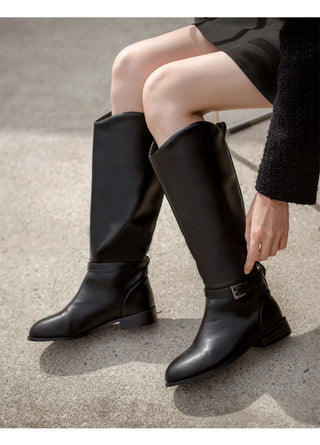 Becky Type Mid & Long Rider Boots 3cm