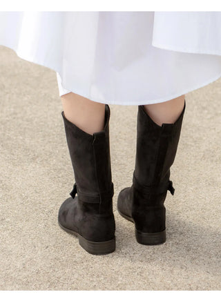 Becky Type Mid & Long Rider Boots 3cm