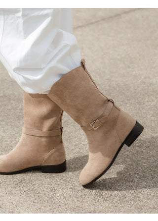 Becky Type Mid & Long Rider Boots 3cm