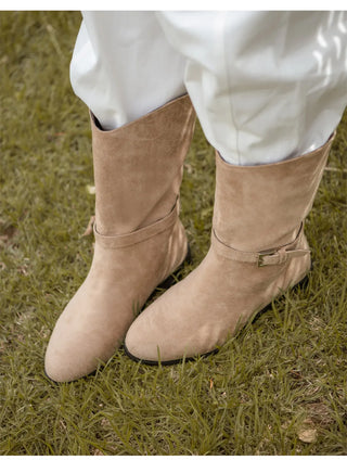 Becky Type Mid & Long Rider Boots 3cm