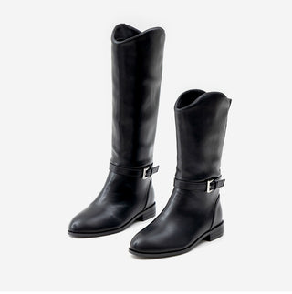 Becky Type Mid & Long Rider Boots 3cm