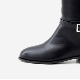 Becky Type Mid & Long Rider Boots 3cm