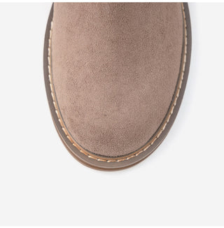 Roost Suede Flats Mid-calf Boots 4cm