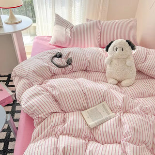 Pink Cozy Bedding Set