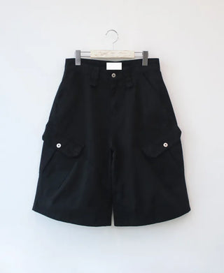 pigment dyeing bermuda pants