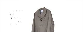[SOUTH FISH] pleated suit jacket