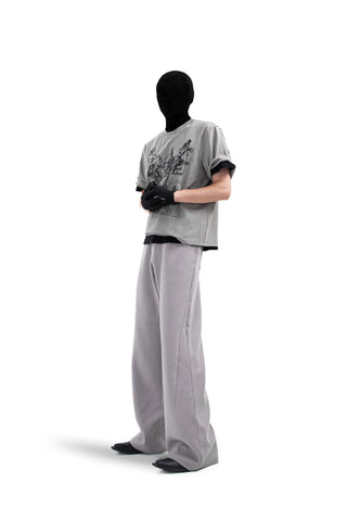 [SOUTH FISH] slim track pants