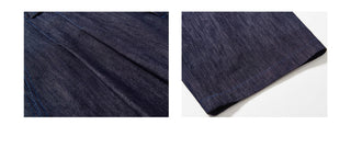 [SOUTH FISH] pleated flannel jeans