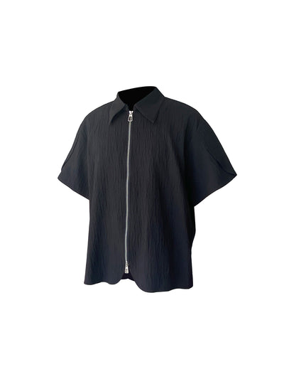 [SOUTH FISH] bark texture shirt