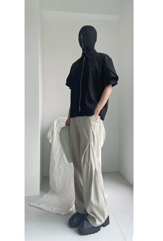 [SOUTH FISH] bark texture shirt